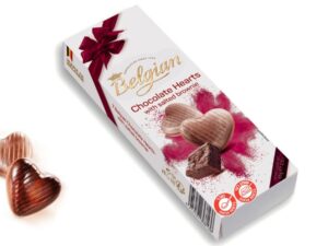 לבבות בראוני עם מלח - Hearts Salted Brownie