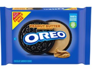 מארז ענקי אוריאו במילוי קרם חמאת בוטנים - Oreo Peanut Butter Creme