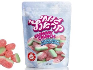 גומי קראנץ' אבטיחי גומי מיובשים בהקפאה - GUMMY CRUNCH