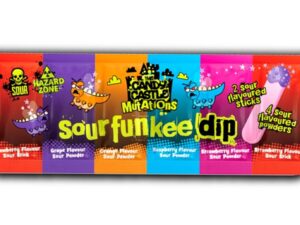מקלות דיפ עם אבקות חמוצות מאוד - Candy Castle Mutations Sour Funkee Dip