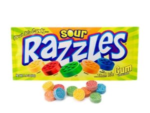 מסטיקים חמוצים - Razzles SOUR