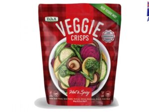 חטיף ירקות בטעם חריף - DJ&A Veggie Crispy