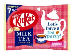 מארז אצבעות שוקולד תה חלב - Kit Kat Mini Milk Tea