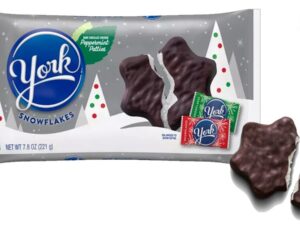 שקית חטיף מנטה מצופה שוקולד מריר - York Dark Chocolate Peppermint Patties