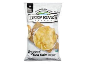 חטיף צ'יפס בטעם מלח ים - DEEP RIVER