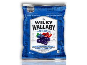 ליקריץ אוסטרלי בטעם אוכמניות רימון - WILEY WALLABY BLUBERRY POMEGRANATE