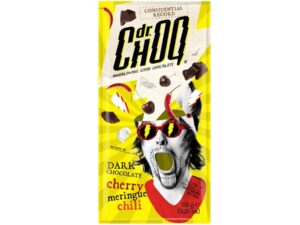 שוקולד מריר מרנג דובדבן וצ'ילי  - DR.CHOQ Dark Cherry Chili