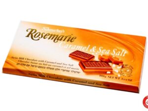 שוקולד רוזמרי שוויצרי במילוי קרם קרמל ומלח ים - ROSEMARIE CARAMEL & SEA SALT