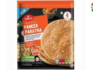 לחם הודי במילוי גבינת פניר ועשבי תיבול - Haldirams Paneer Paratha