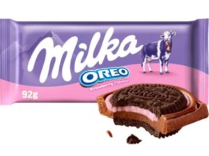 שוקולד MILKA - OREO סנדוויץ' תות מילקה