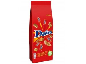 שקית גדולה עם חטיפי קרמל מצופה שוקולד דיים -DAIM
