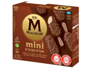 מאגדת 5 מגנום מיני שקדים מובחרים