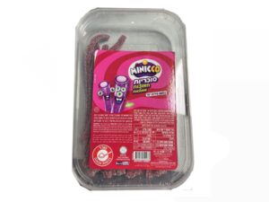 צינורות ממולאים בטעם פירות יער חמוצים בקופסא - Minicco