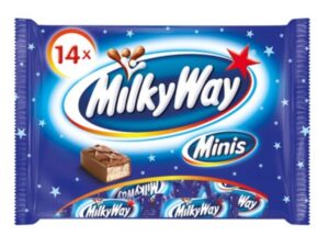 אריזה 14 מיני חטיפי שוקולד מילקי וויי - MILKY WAY