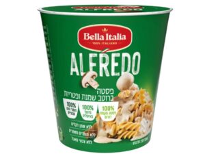 פסטה איטלקית אלפרדו בכוס - BELLA ITALIA ALFREDO