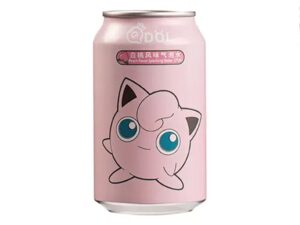 פחית משקה אפרסק תוסס - QDOL - Eevee Sparkling Water Peach Flavour