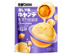 כדורים קריספיים מצופים בטעם מרנג - QiShi Chocolate Ball
