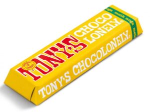 שוקולד חלב נוגט אישי - Tony's Chocolonely milk nougat chocolate