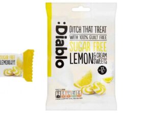 סוכריות ללא סוכר קרם לימון - Diablo Sugar Free Lemon & Cream Sweets
