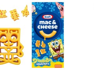 ארוחת פסטה מק אנד צ'יז בובספוג - Kraft Mac & Cheese