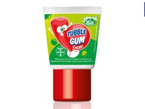 מסטיק בשפורפרת בטעם דובדבן  - TUBBLE GUM