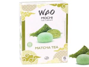 מוצ'י גלידה בטעם תה מאצ'ה- WAO MOCHIE