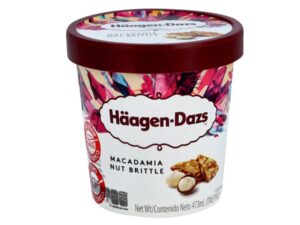 גלידת שמנת וניל מקדמיה - Häagen-Dazs