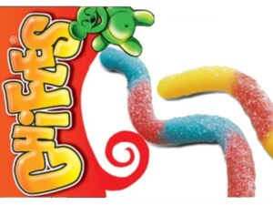 שקית 1 ק"ג- נחשי גומי חמוצים מסוכרים - CHIFLES