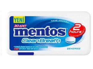 סוכריות מנטוס מנטה כחול- MENTOS CLEAN BREATH