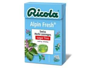 סוכריות צמחים ללא תוספת סוכר - צמחים אלפיין מרענן - RICOLA