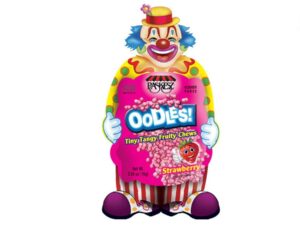 ליצן גרגירי טופי תות -  OODLES